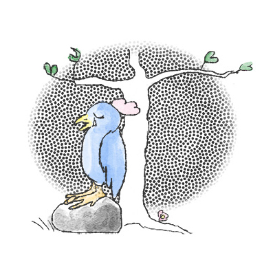 Lisa Bergsteiner Illustration Hospiz Huerth
