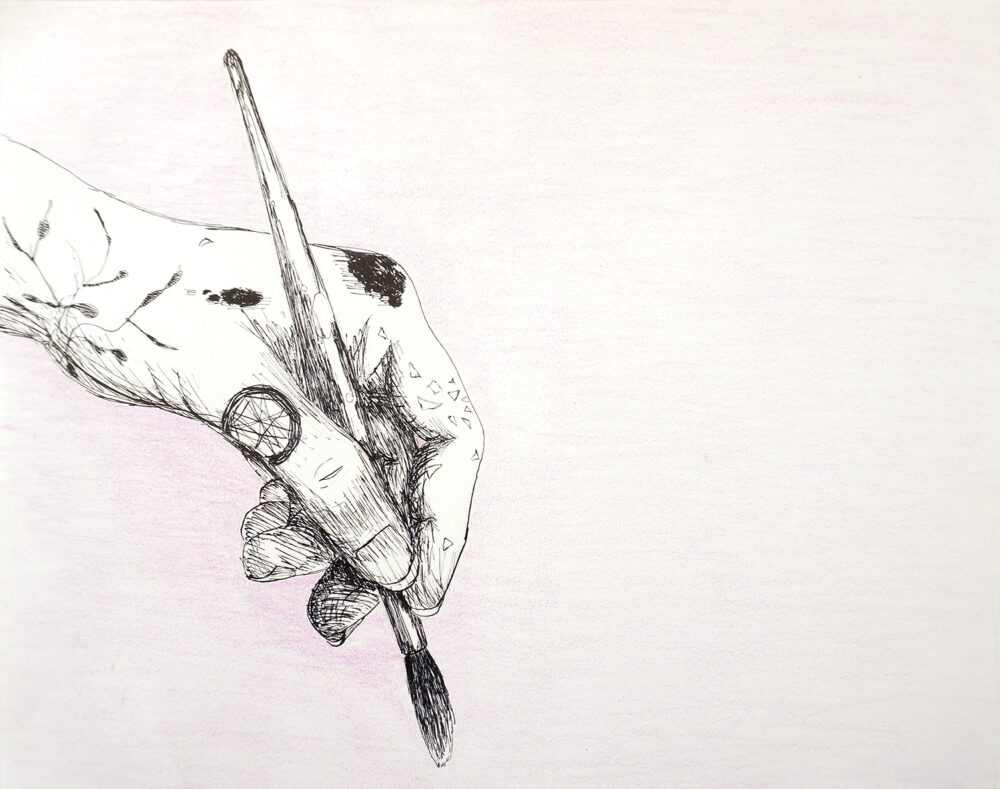 Lisa Bergsteiner Zeichnung 2024